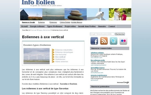 Info éolien : informations sur les éoliennes