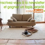 Tapis recyclé Casa Dwell