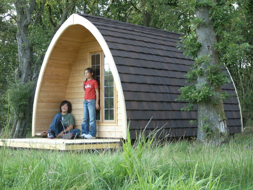 Conception de cabanes en bois habitables - Galoupi